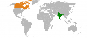 India to Canada travel